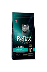 Reflex Plus Somonlu Kısırlaştırılmış Yetişkin Kedi Kuru Maması 1.5 kg